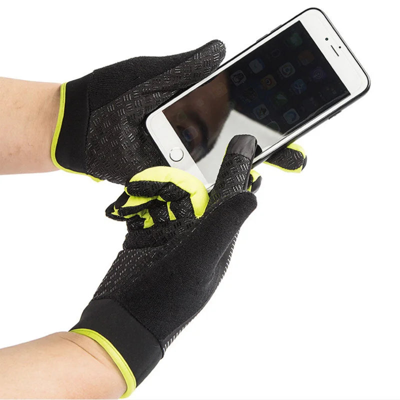 Men Cycling Gloves Full Finger Touch Screen Motorcycle Bicycle Mtb Bike Gloves Gym Training Gloves Outdoor Fishing Hand Guantes