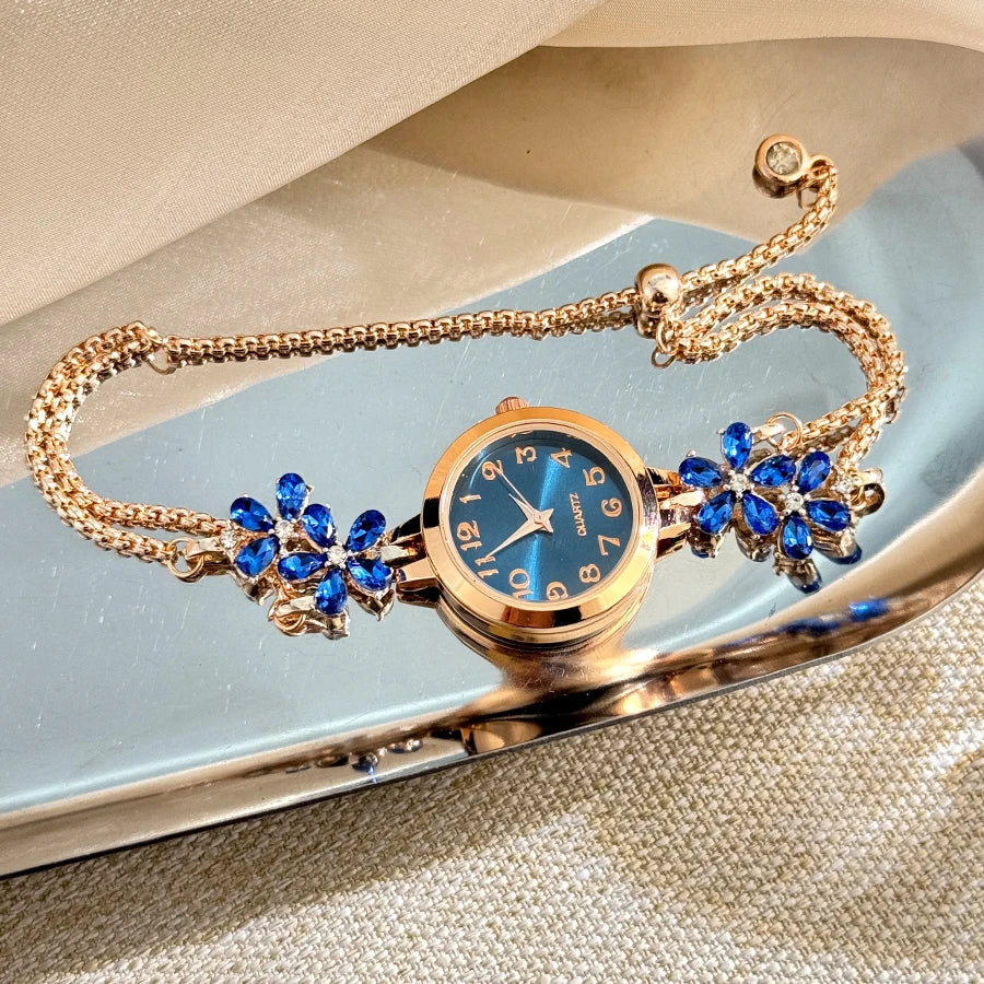Pulsera de mujer con diamantes de colores, nueva, simple, a la moda
