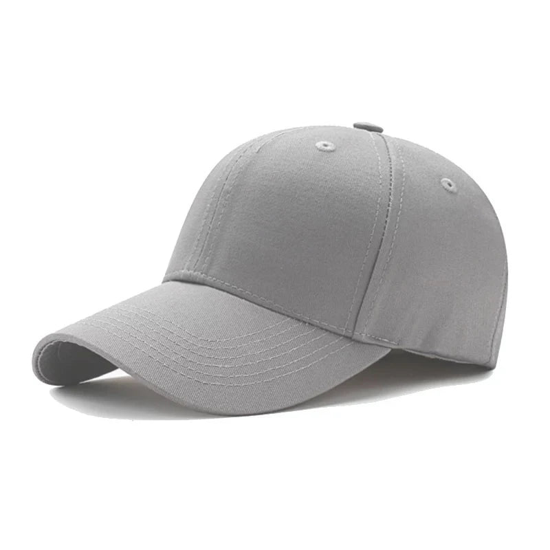 Gorra de béisbol a prueba de polvo para exteriores, sombrero unisex liso con visera curvada, gorras de ocio ajustables de color sólido a la moda para hombres y mujeres