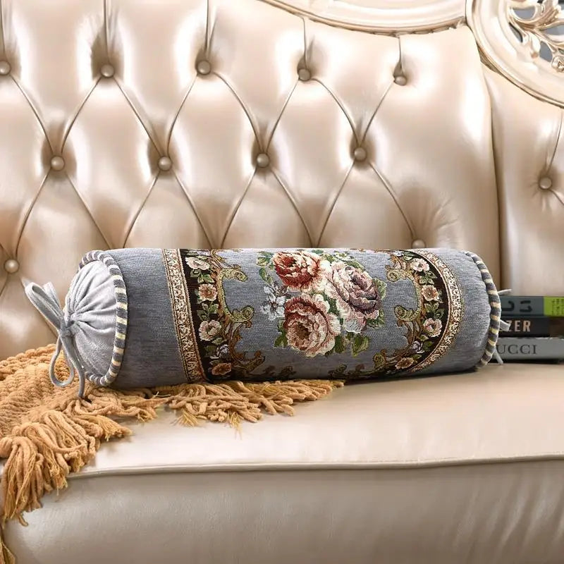 Fundas de almohada cilíndricas europeas para caramelos, fundas de almohada para el cuello para adultos, fundas de cojín de trigo sarraceno, funda de almohada cervical ortopédica
