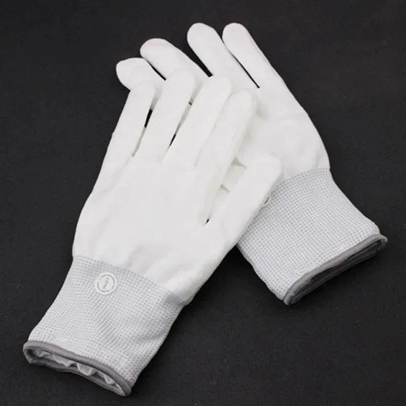 Guantes LED Neon Guantes Brillantes Fiesta de Halloween Accesorios de Luz Guantes Luminosos Parpadeantes de Calavera Suministros para Disfraces de Escenario