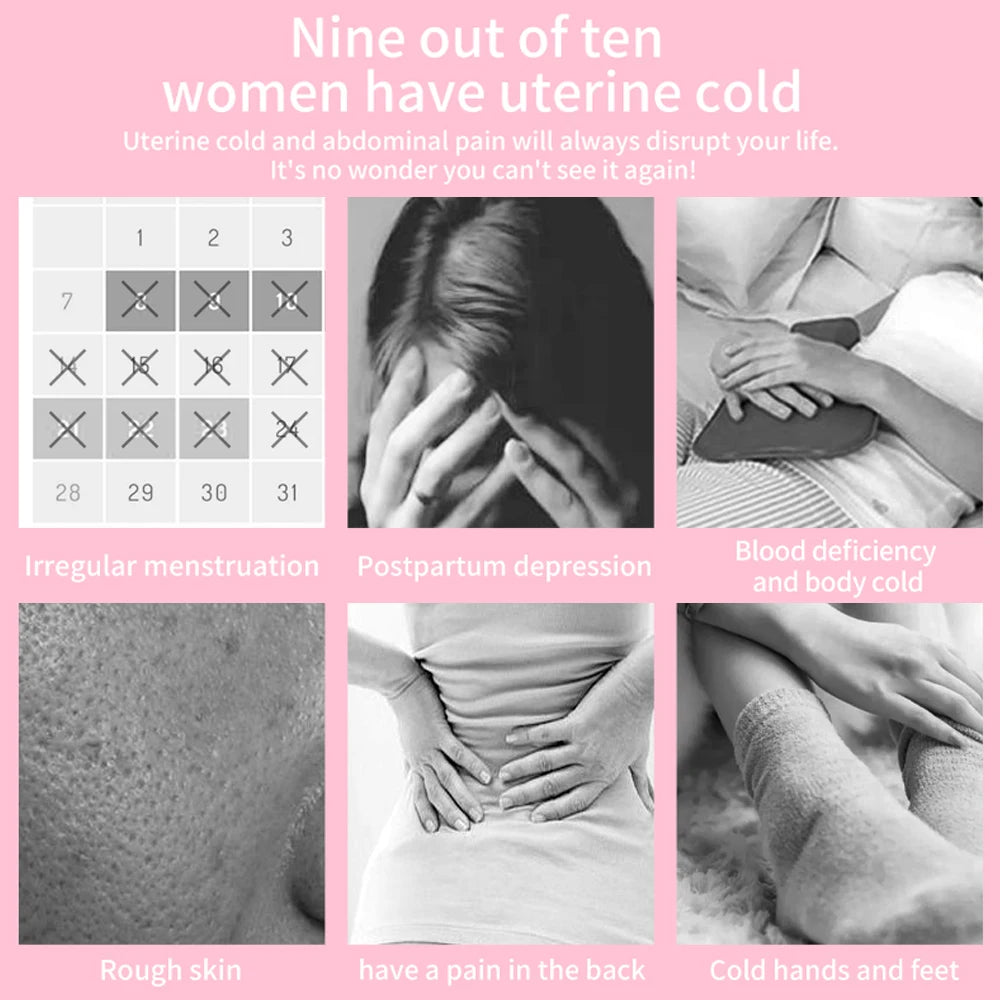 Almohadilla térmica menstrual inteligente