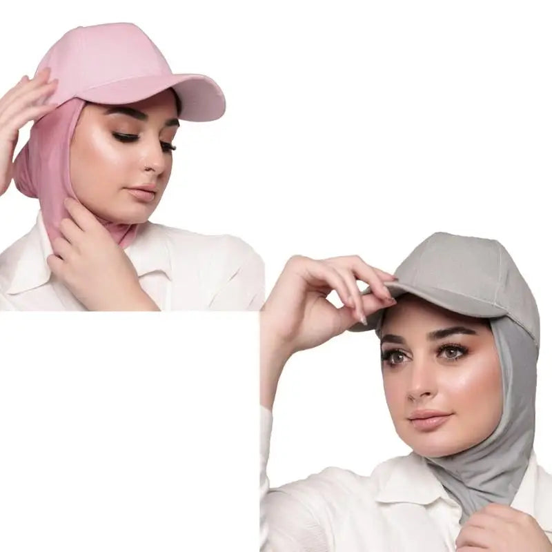 Shawl Baseball Hijab Set