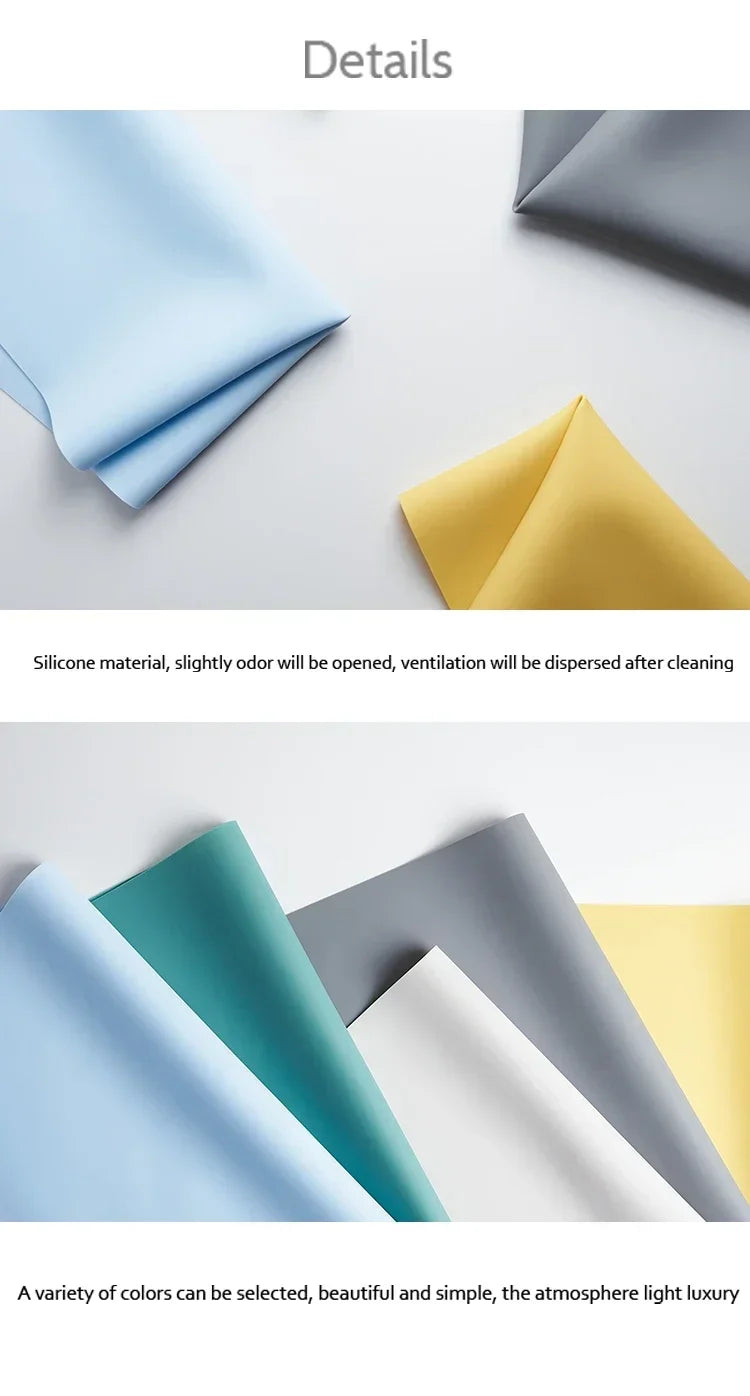 Manteles Individuales de Silicona, Manteles Individuales para Niños, Manteles Individuales Impermeables Resistentes al Calor Antideslizantes para la Mesa del Comedor, Fáciles de Limpiar