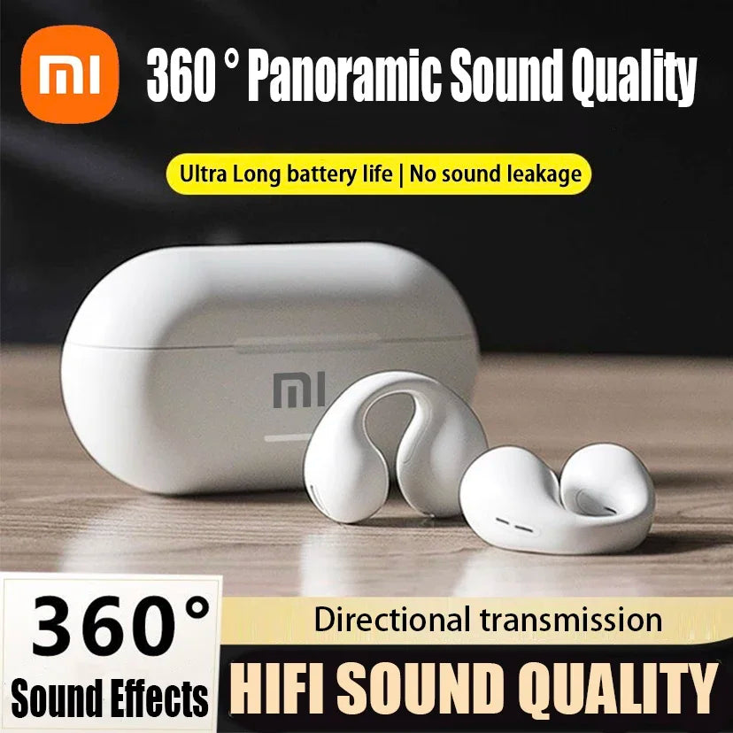 Xiaomi T7500 Wireless Bluetooth Bone Conduction High Protection Stereo Sports Waterproof with Microphone Gaming Music Earphones