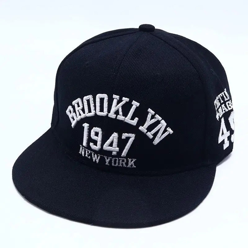 Gorras de béisbol de moda para hombres y mujeres, ajustables con letras bordadas, gorras de hip hop, sombrero para el sol, gorra Snapback Unisex, venta al por mayor