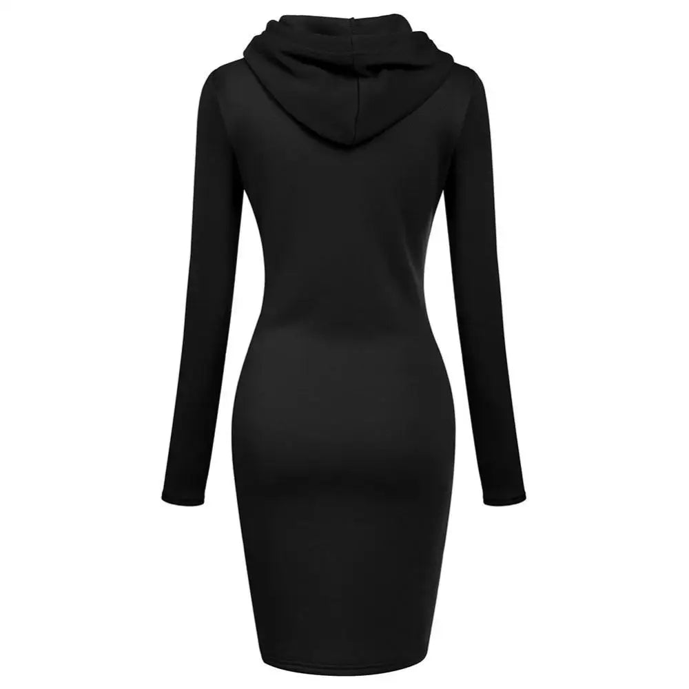 Hooded Sweatshirt Dress – Cozy, Casual & Effortlessly Stylish