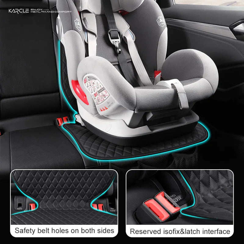 Housse de protection universelle pour siège auto pour enfant, tapis de sécurité pour siège arrière