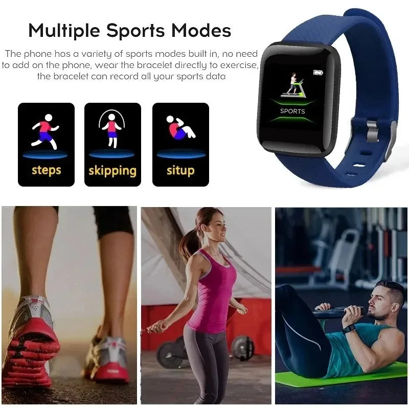 Montre connectée de sport pour enfants, horloge, montres pour filles et garçons, cadeau, bracelet électronique LED, montre-bracelet numérique pour hommes