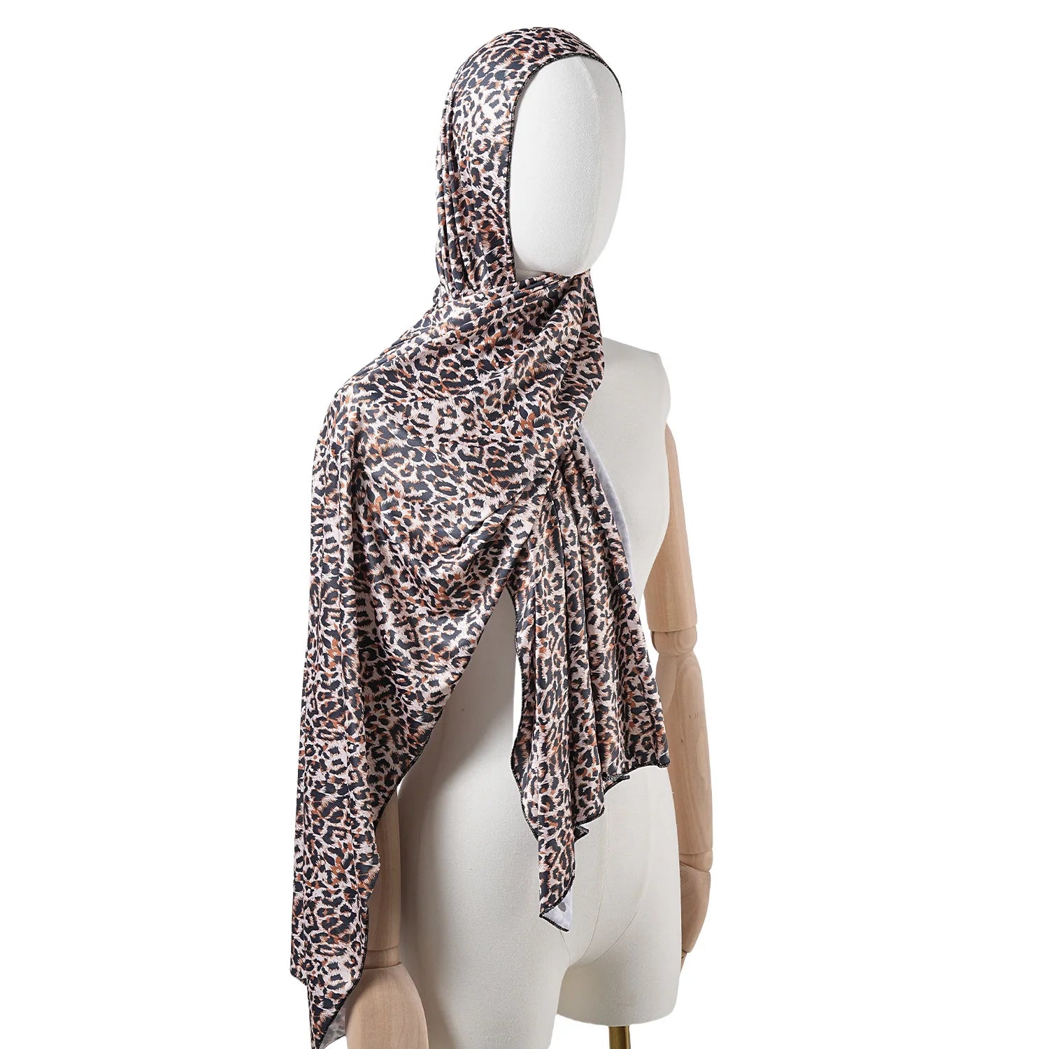 New African Pattern Headscarf Bonnet Muslim Women Turban Hijab Caps Islamic Scarf Turban Bonnet Ladies African Wrap Head Scarves