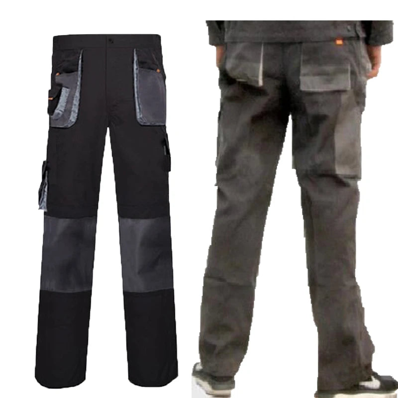 Pantalones de Trabajo para Hombre, Pantalones Cargo de Trabajo para Hombre, Ropa de Trabajo, Pantalones de Senderismo al Aire Libre Multibolsillos, Pantalones con Bolsillos Funcionales