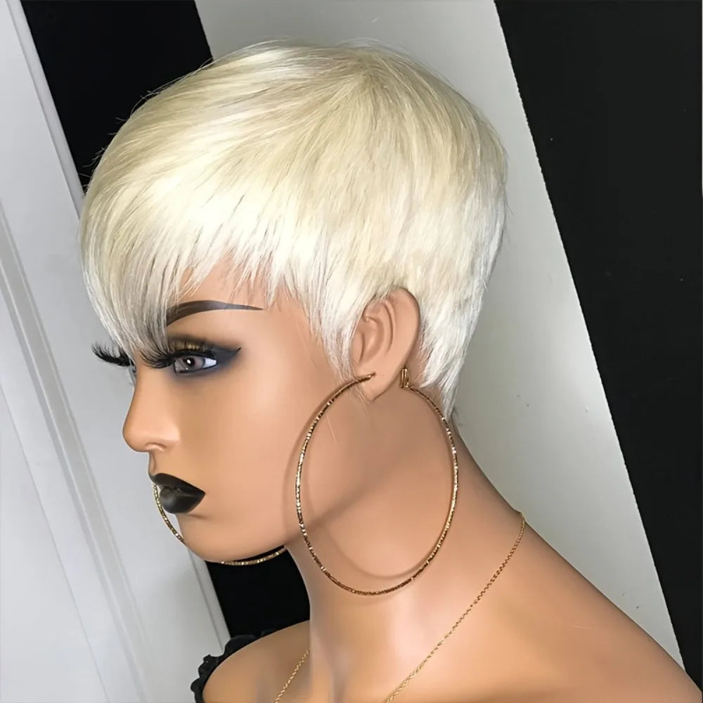 Peluca Pixie Rubia 613