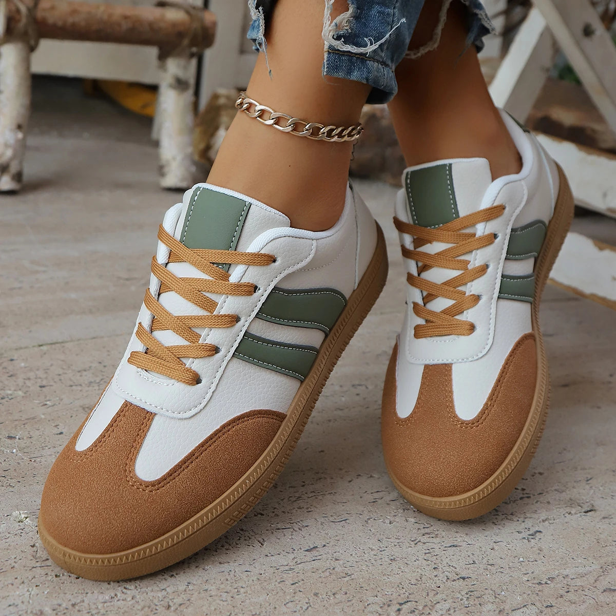 Zapatillas deportivas informales para mujer
