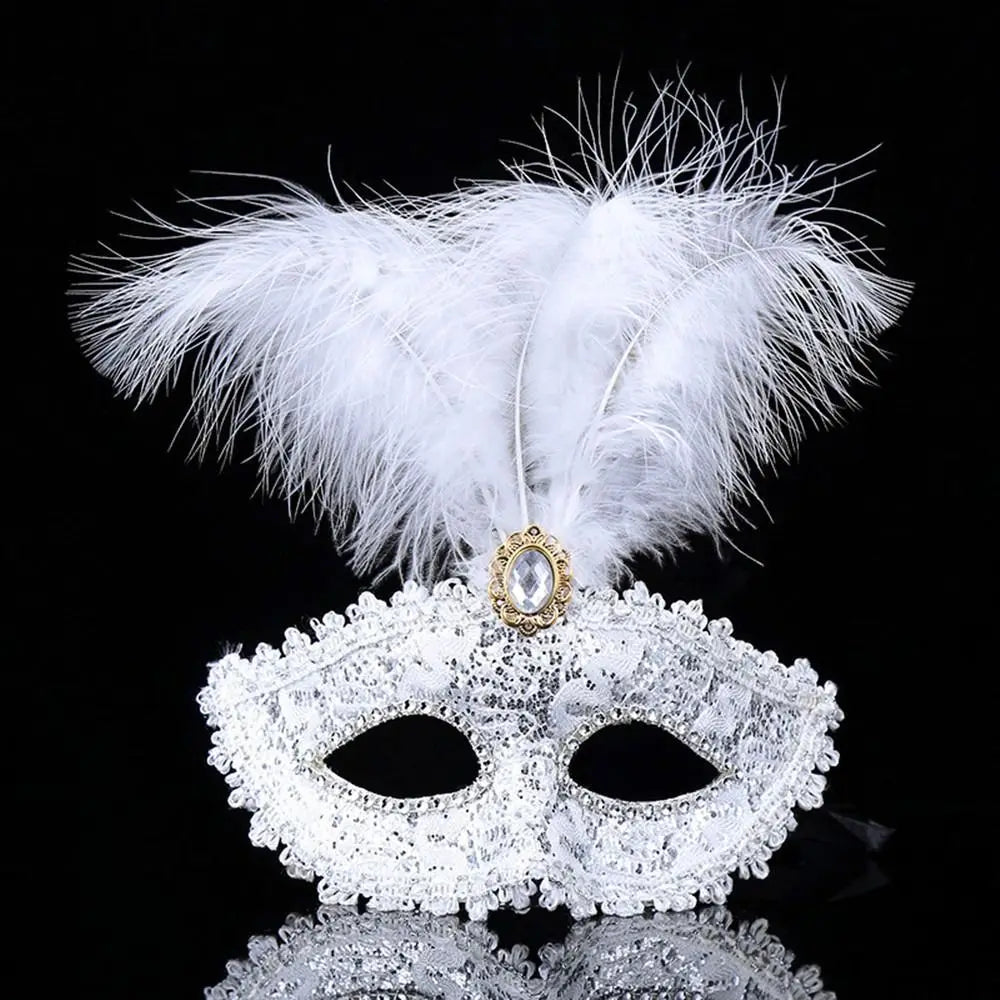 Máscara de bailarina, disfraz de carnaval, accesorios para mujeres y hombres, máscara de media cara de Halloween, máscaras para fiestas de graduación, accesorios de cosplay para fiestas