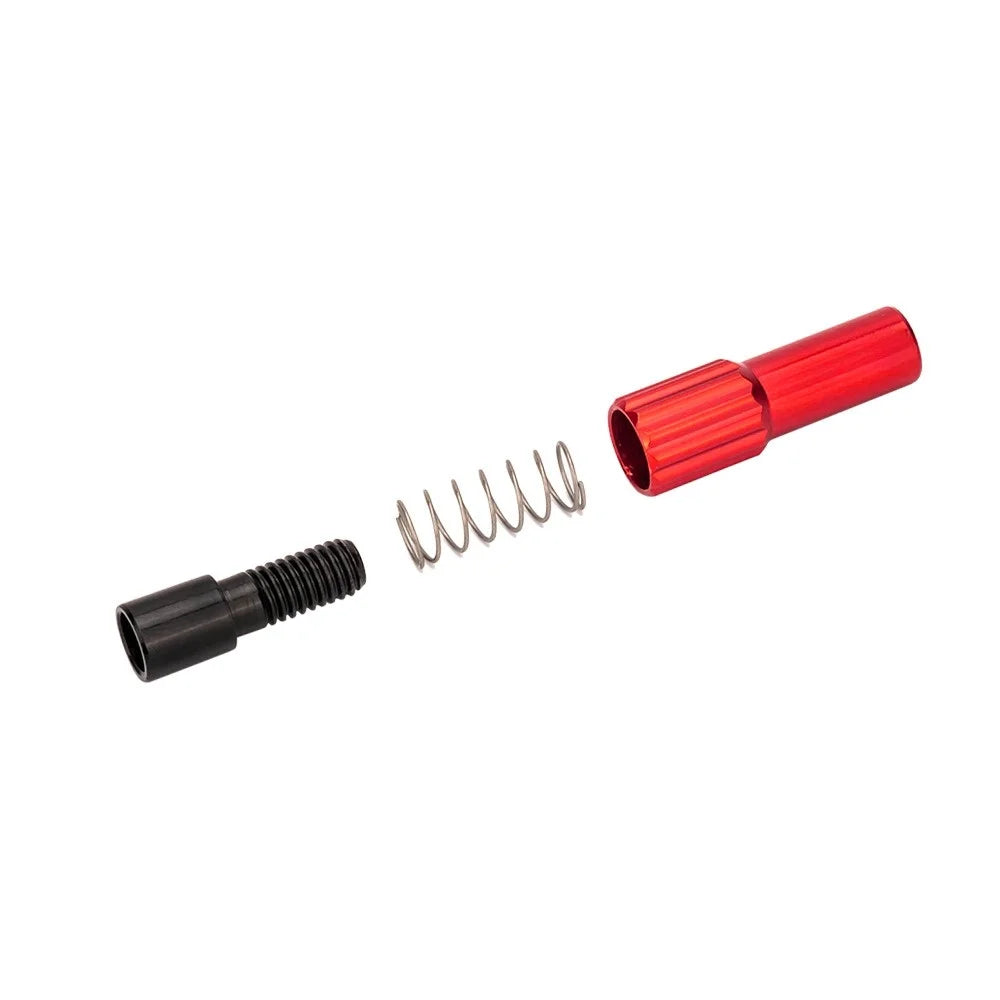 Conector de cable de cambio de marchas para bicicleta de carretera MTB, línea de cable de cambio, tornillos microajustables, regulador, tapas de ajuste de carcasa