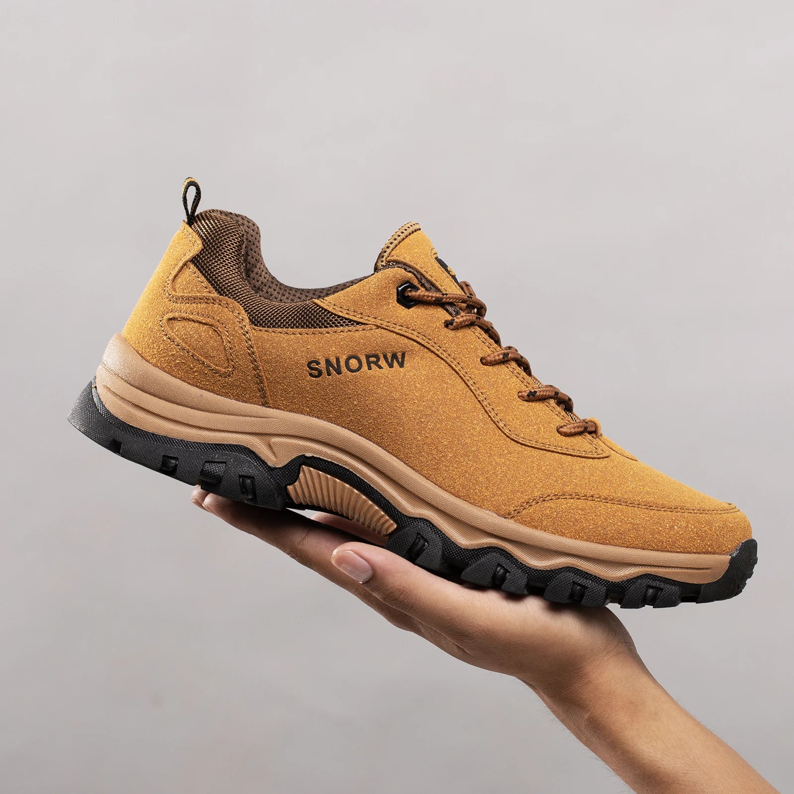 Zapatillas de senderismo para hombre, botas de montaña para exteriores, calzado de escalada antideslizante, zapatos de trekking, botas de goma tácticas de caza para caminar