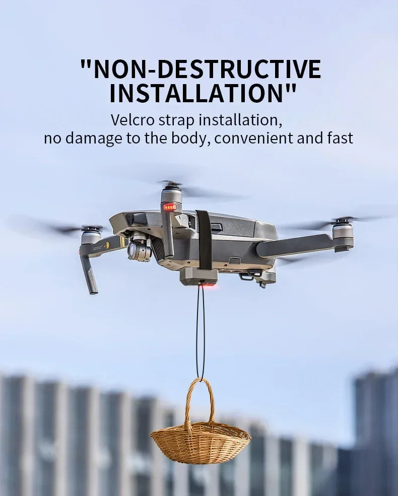 NUEVO sistema de lanzamiento de drones para DJI Mini 4K/Mini 4 Pro/Air 3/Mini 3 Pro/Mavic 3/Mavic Pro Lanzador aéreo para pesca, rescate y envío de regalos