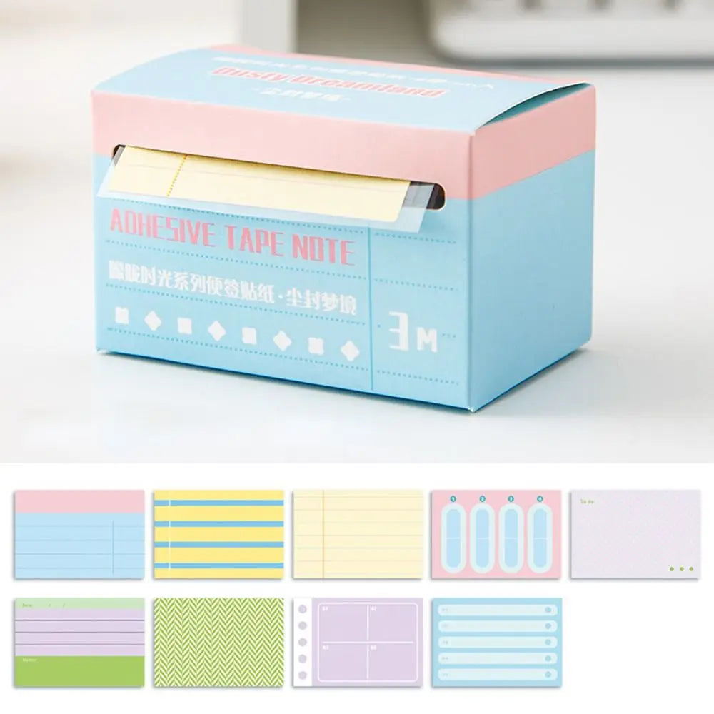 Sticky Reminder Pull-out Roll Label Sticker Reading Notes Journal Agenda Adhesive Tape Notes To Do List Keypoints Marker