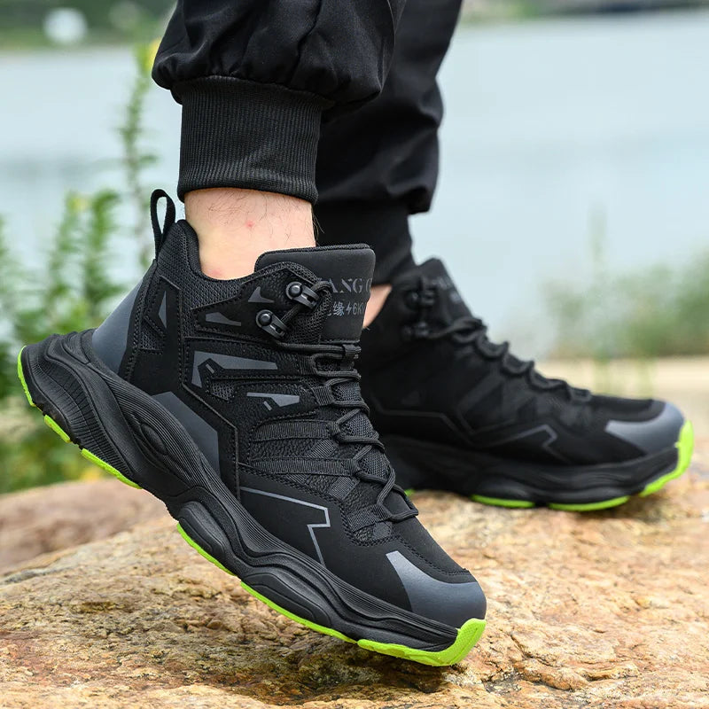 Work Safety Shoes For Men Breathable Indestructible Boots Non-slip Industrial Construction Shoes Male Footwear Protective Boots