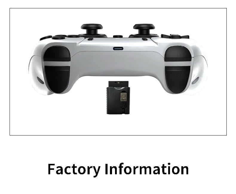 Manette de jeu sans fil pour PS1 PS2 PS3 PC Android Contrôleur sans fil Jeu vidéo Console de jeu portable Divertissement Manette de jeu