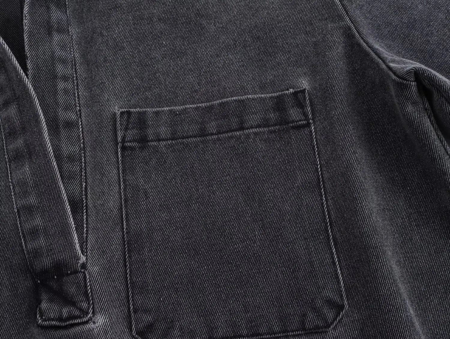 Conjuntos de pantalones anchos con cordón de otoño para mujer, 2 piezas, conjunto de blusa de mezclilla de moda para mujer, conjunto informal de dos piezas para mujer
