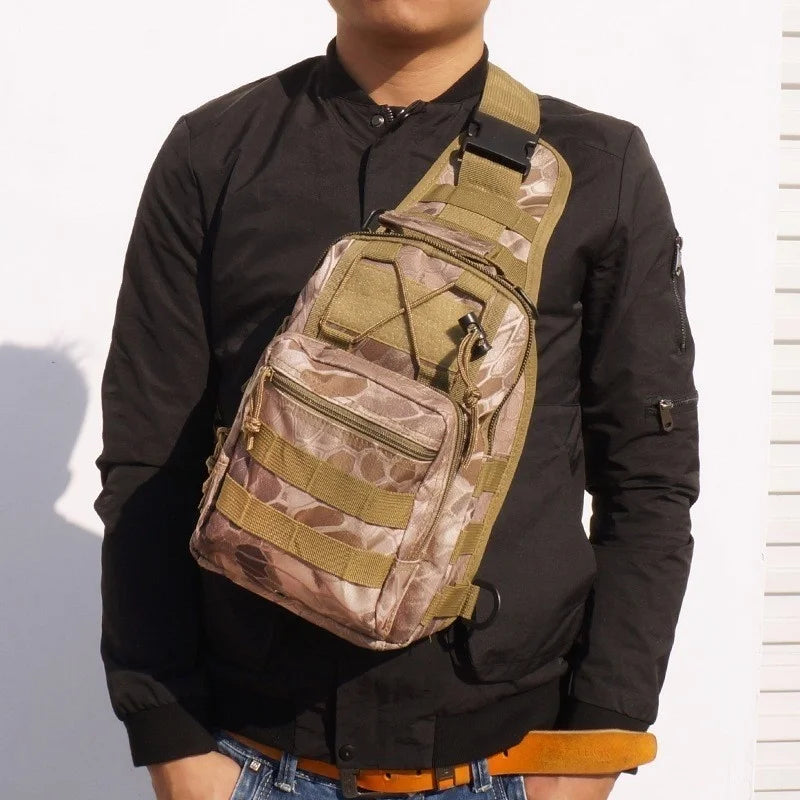 Mochila táctica de hombro Rover EDC para exteriores CCW, bandolera impermeable para senderismo, camping, bolsa de tiro oculta, mochila de caza