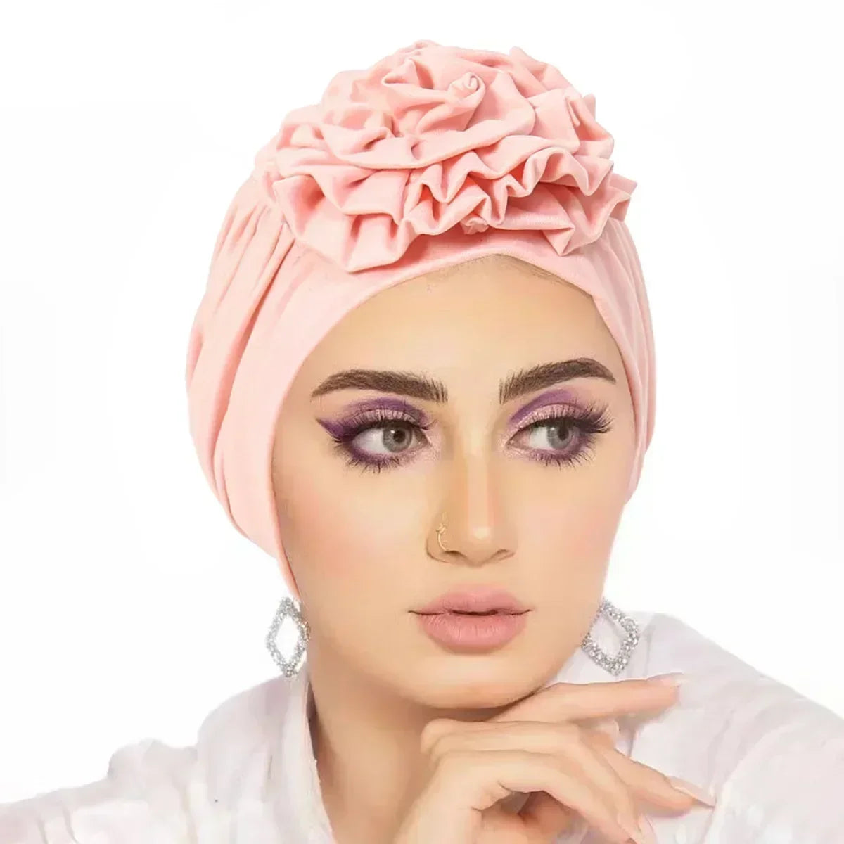 Women’s Sequin Knotted Turban – Elegant, Comfortable & Perfect for Any Occasion