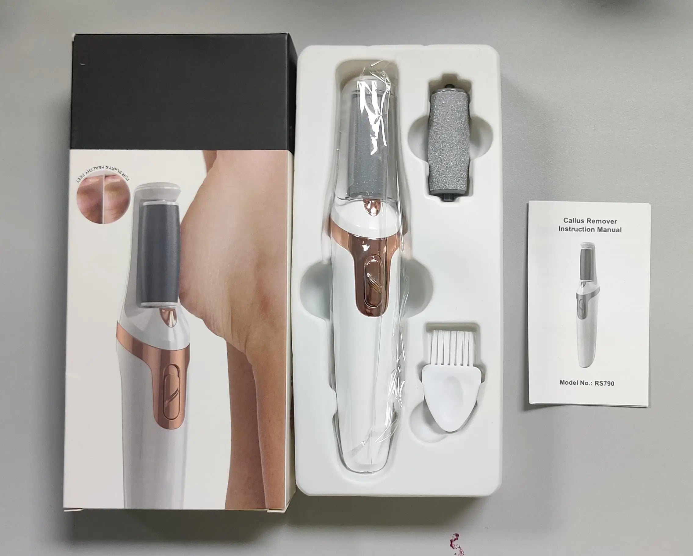 Pedicura Exfoliante Callos Máquina de Pedicura de Pies Eléctrica Automática Doméstica Kit Exfoliante