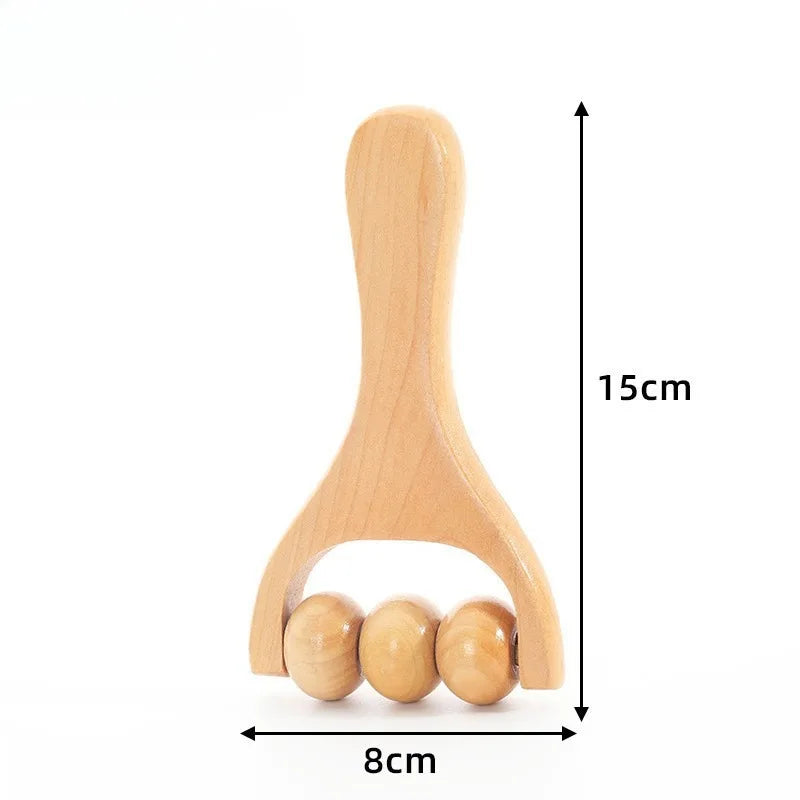 Kit de herramientas de masaje facial de madera, juego de herramientas para esculpir la cara, masajeador facial para el cuidado de la piel, ventosas, rodillo facial para contornear
