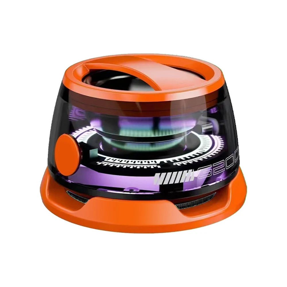 G200 Mini Bluetooth Speaker RGB Lighting Magnetic Speaker BT5.3 Portable Sound Box 7 Hours Playback Phone Holder Phone Holder