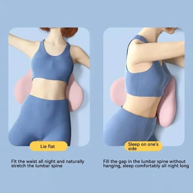 Søvnpute for korsryggen Ergonomisk spesiell korsryggstøttepute Myk og komfortabel minnebomullseng Korsryggstøtte