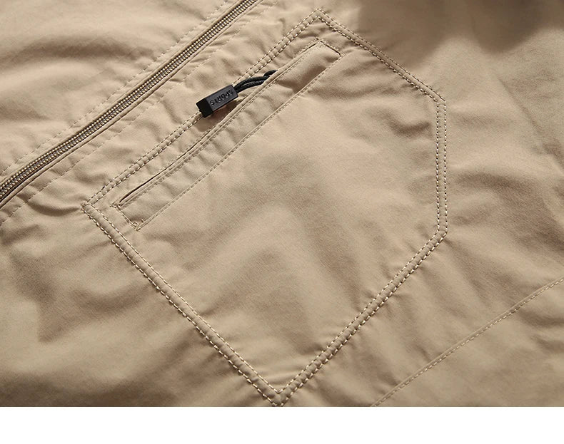 Chaqueta de hombre para senderismo y camping al aire libre, impermeable, cortavientos con capucha, abrigo informal nuevo de otoño, chaqueta táctica militar para hombre 6XL