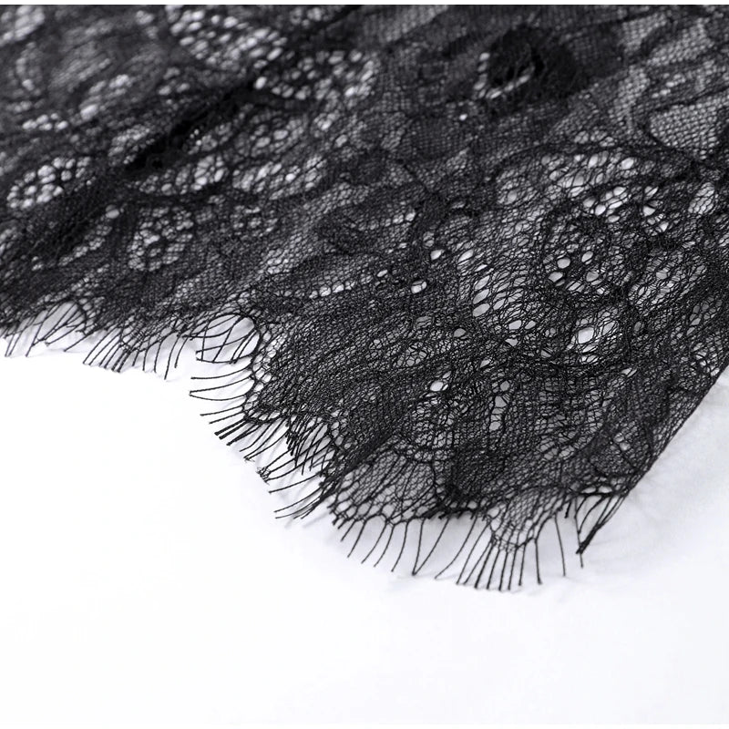 Conjuntos de Falda Larga de Encaje con Top Tubo de Moda para Mujer, Tops sin Tirantes sin Mangas Delgados, Falda Transparente, Conjunto de Vestido Chic para Fiestas de Verano