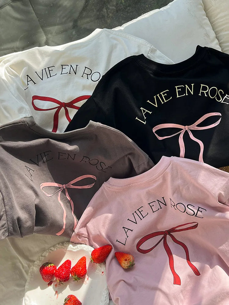 Ropa Infantil Niña Niños Camiseta de Manga Corta Ropa de Niña Verano Tops Ropa de Niños Ropa de Niño Ropa De Niña Ropa De Niño