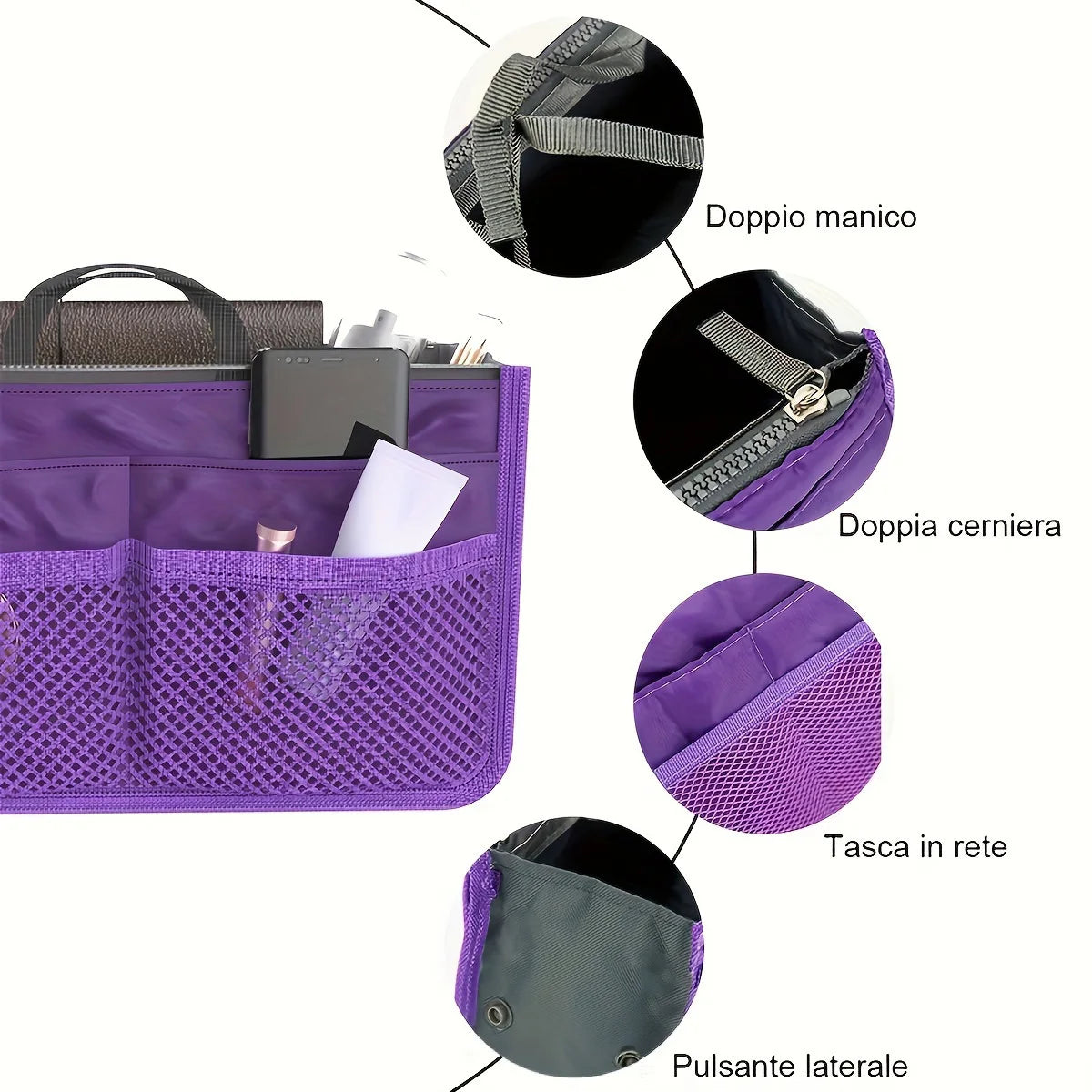 Multifunctional Bi-Fold Storage Bag