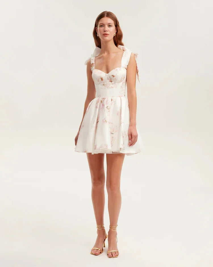Nuevo vestido de noche elegante de moda femenina transfronteriza sin hombros, estilo europeo, sin mangas, corto