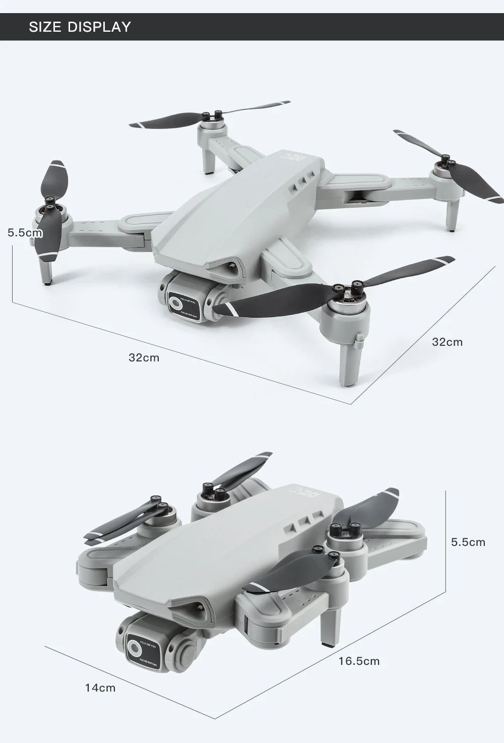 Dron L900 Pro GPS 4K Profesional HD Doble Cámara 5G Wifi Fotografía Plegable Sin Escobillas Quadcopter RC Distancia 1.2KM Drones Juguete