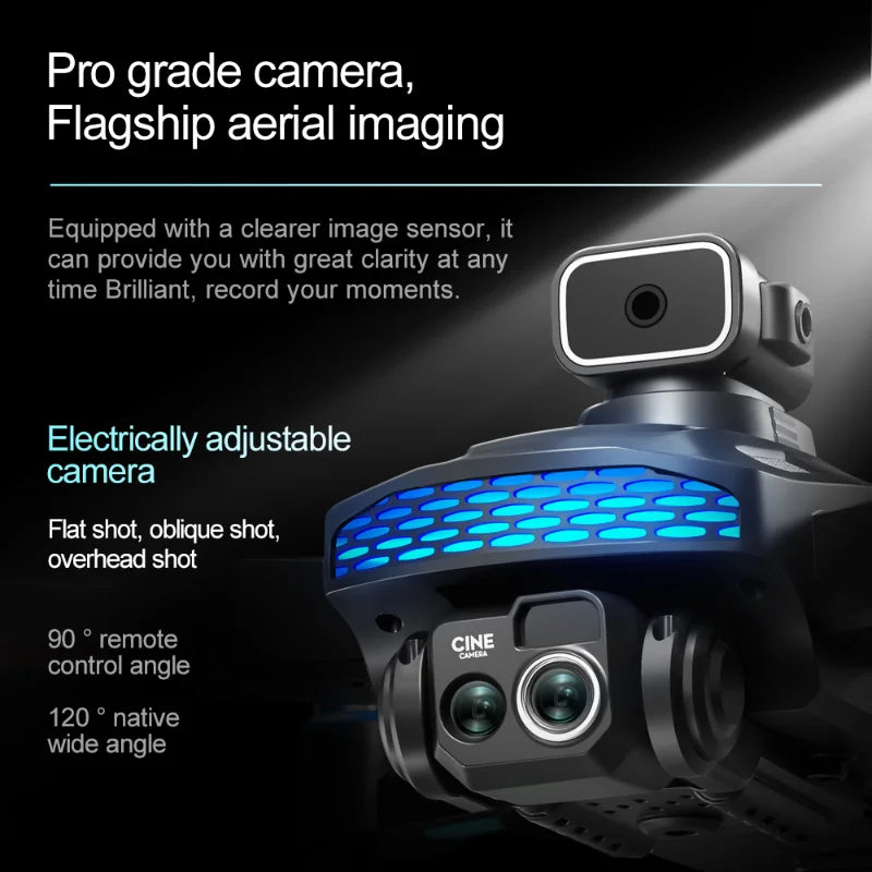 Nuevo Para Xiaomi M6 Drone 8K Cámara HD Profesional Drones 5G WIFI FPV Vídeo 4k UAV Con pantalla Mando a distancia RC Quadcopter Dron