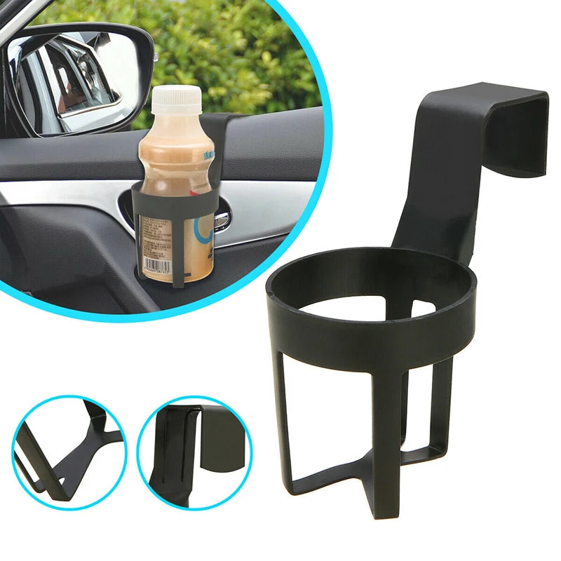 1Pcs Cup Holder Door Window Hanging Mount Car Back Seat Cup Holder Storage Mount