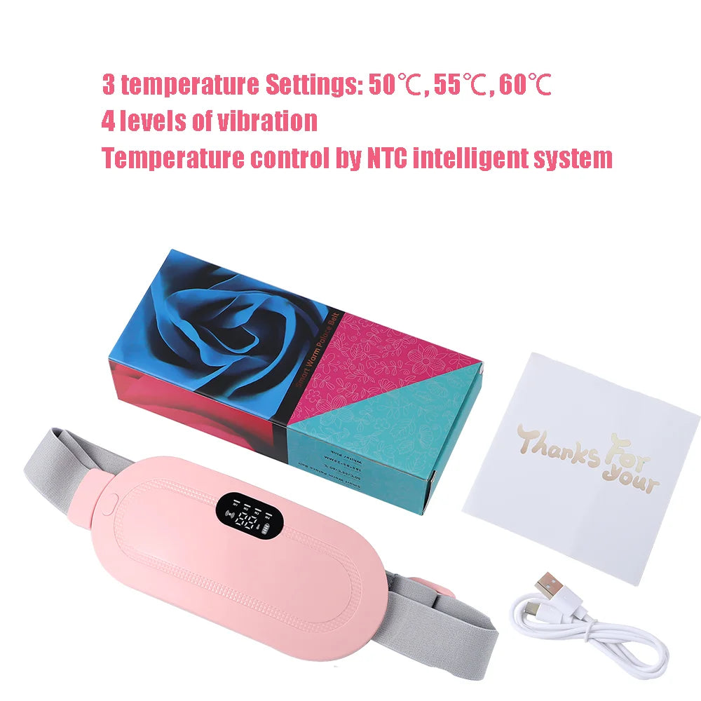 Almohadilla térmica menstrual inteligente