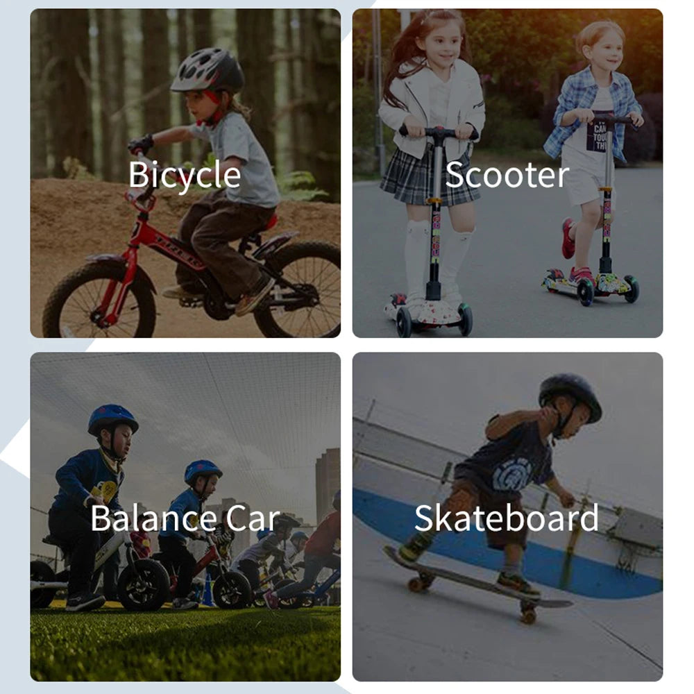 1 par de rodilleras y coderas para niños pequeños, equipo de protección suave, rodilleras protectoras deportivas para patinaje, fútbol, voleibol, ciclismo