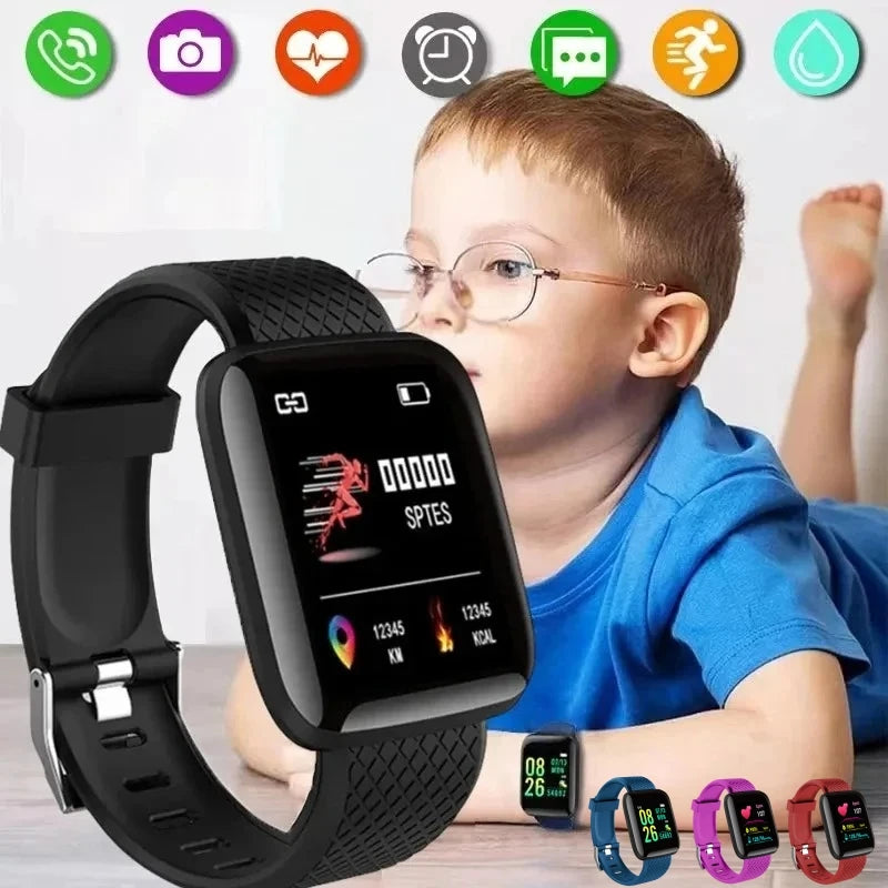 Smart Watch Sport Fitness Kids Clock Children Watches For Girls Boys Gift LED Electronic Bracelet Digital Wristwatch Mens