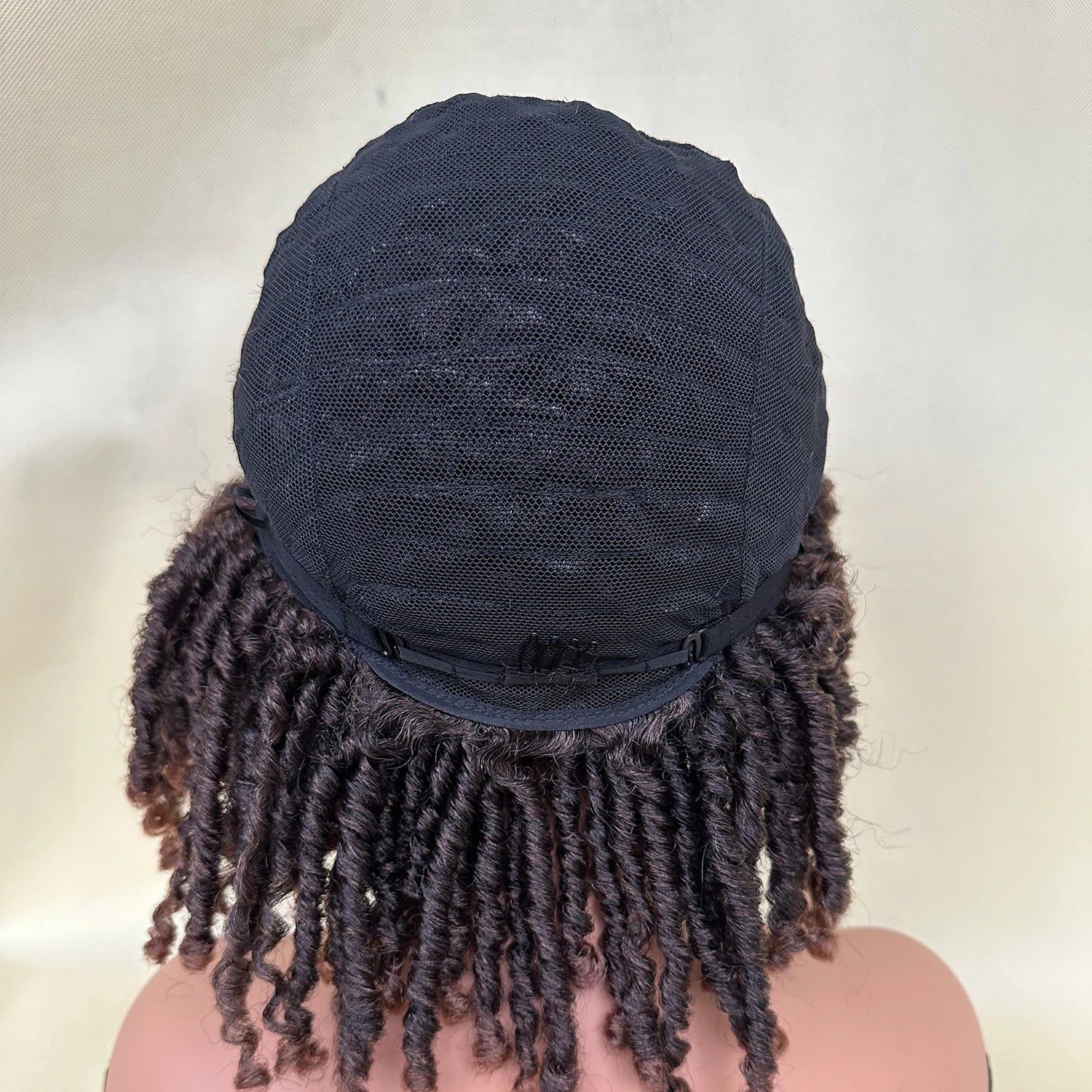 Short Synthetic Dreadlock Wig Afro Crochet Twist Hair Wigs For Black Women Curly Naturel Soft Faux Locs Wig