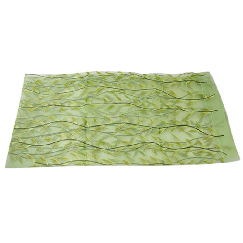 Fashion Chic House Room Living Room Bedroom Door Window Decoration Curtains Yarn Curtains Willow Pattern Upscale Jacquard