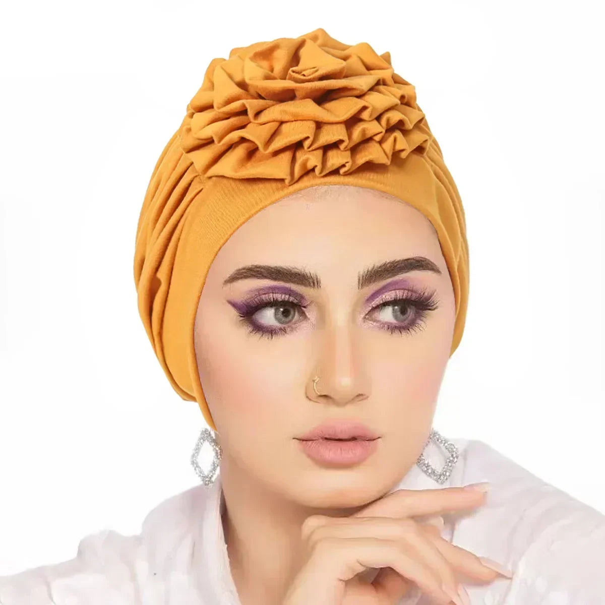 Women’s Sequin Knotted Turban – Elegant, Comfortable & Perfect for Any Occasion