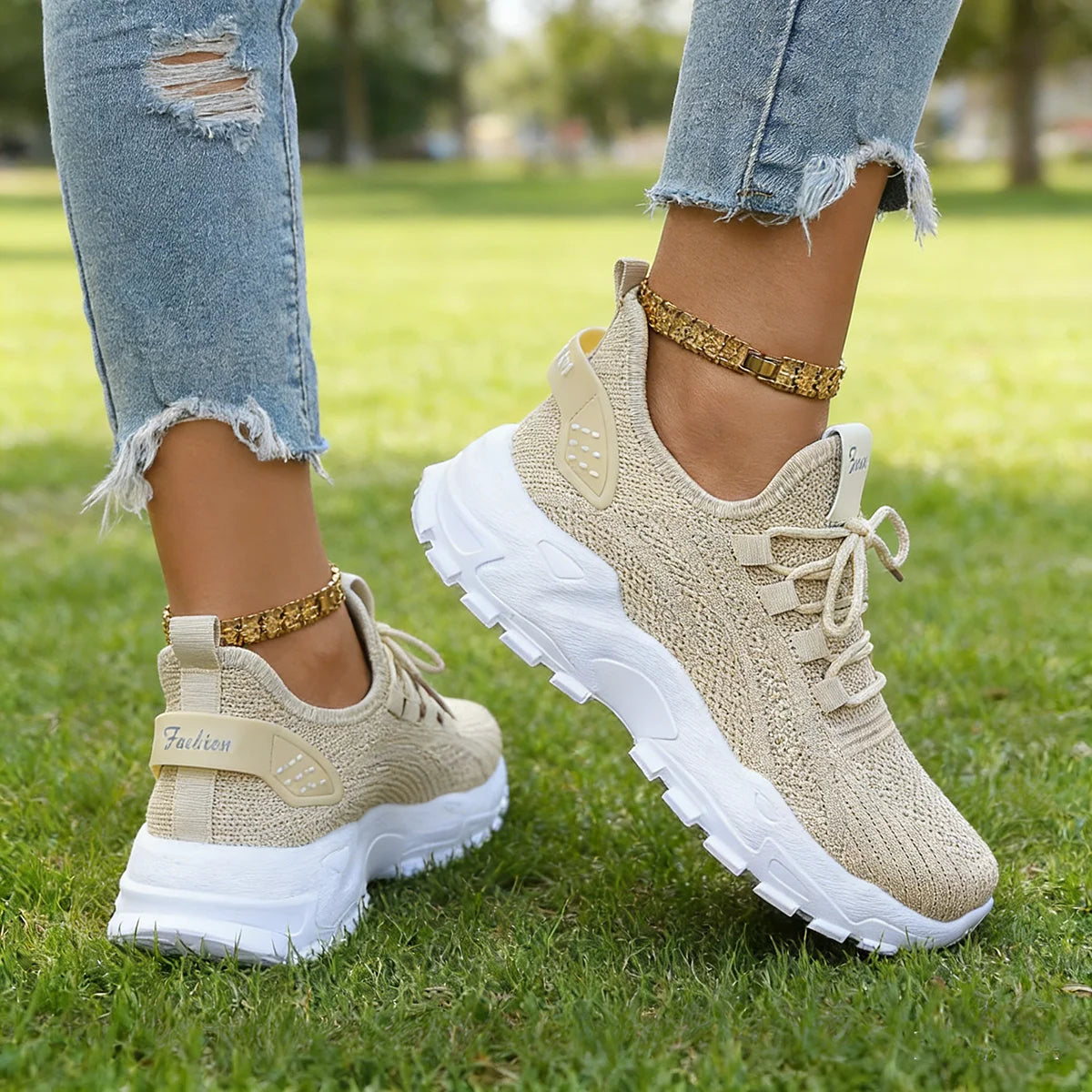 Breathable Dad Sneakers