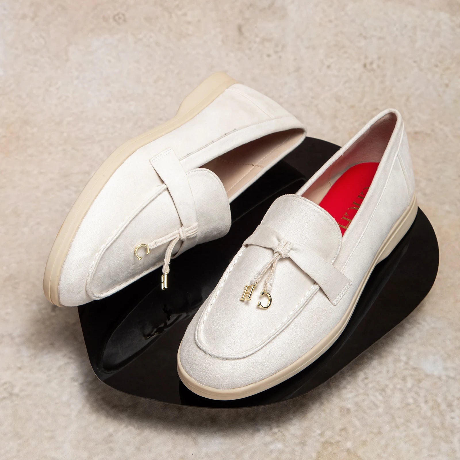 Women's Lefu Shoes New Business Comfortable and Lightweight Lefu Shoes Suitable for Work Flat Shoes