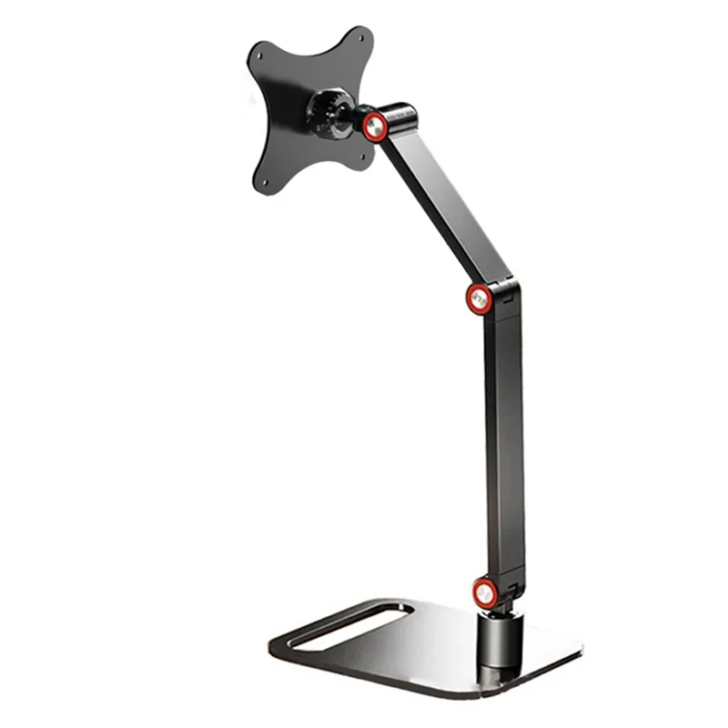 Efficientt-Monitor Stand Quick-Release Mount Aluminum Alloy Desktop Stand For 17-25 Inch Monitor Holder Support Bracket