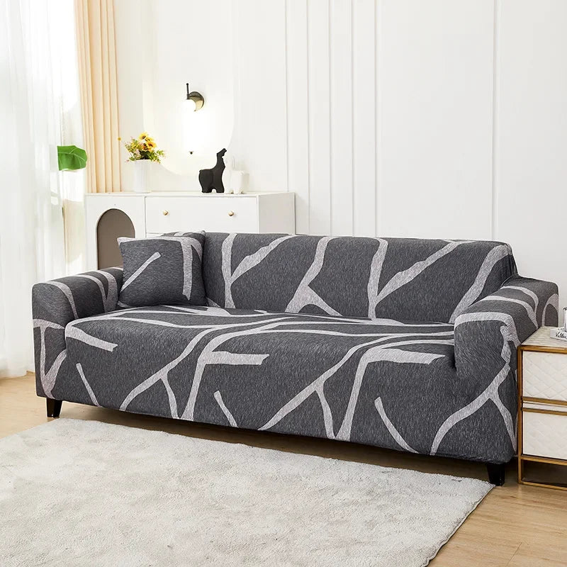 Stretch Printed Sofa Cover