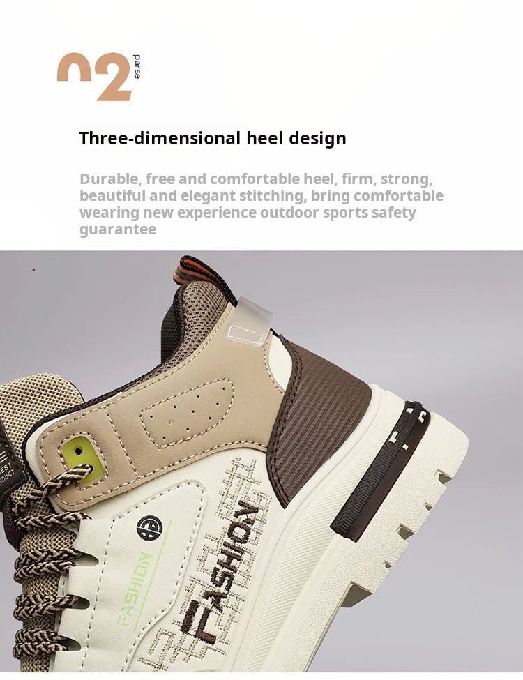 Zapatillas Casual Vulcanizadas para Hombre – Zapatos de Suela Blanda para Caminar y Exteriores